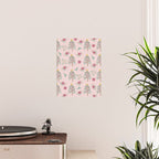 Christmas Pattern Pink Poster Gallery Image 2