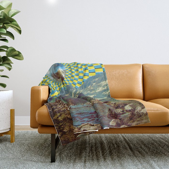 Peak Disco Boogie v2 Throw Blanket Gallery Image 1