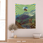 Peak Disco Boogie v2 Wall Tapestry Gallery Image 2