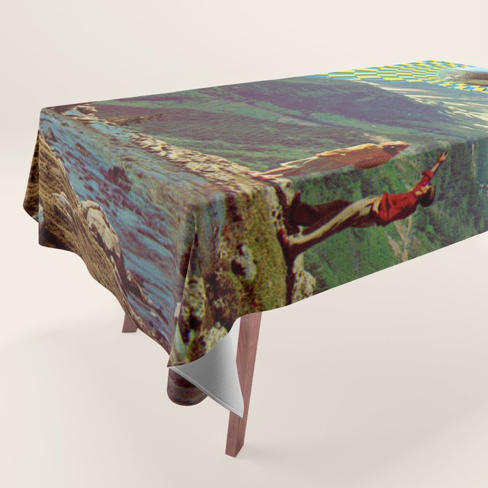 Peak Disco Boogie v2 Tablecloth Gallery Image 1