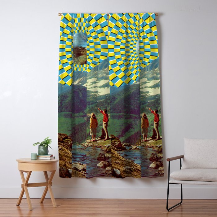 Peak Disco Boogie v2 Window Curtain Gallery Image 5