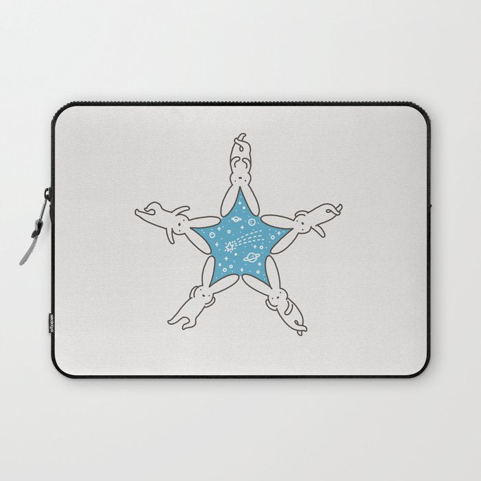 Rabbit Star Laptop Sleeve Gallery Image 1