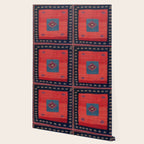 Ashar Ru Khorsi Kerman South Persian Blanket Print Wallpaper Gallery Image 2