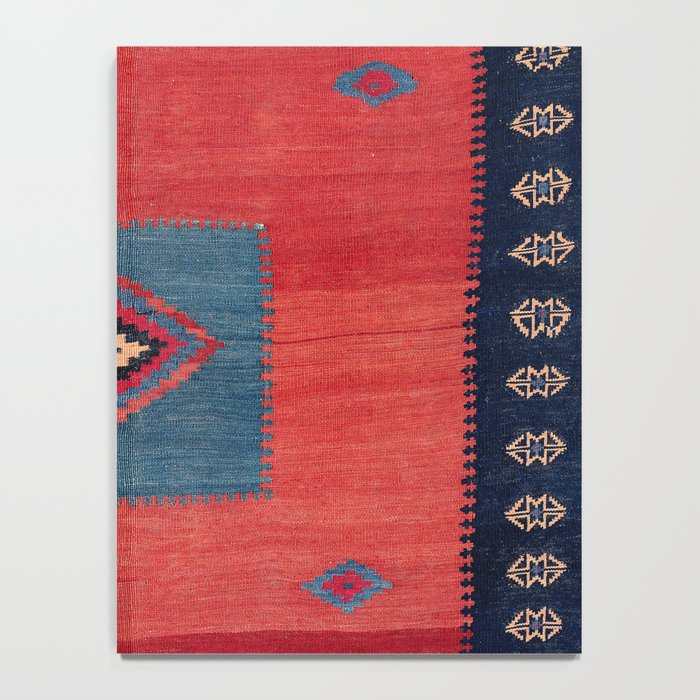 Ashar Ru Khorsi Kerman South Persian Blanket Print Notebook Gallery Image 4