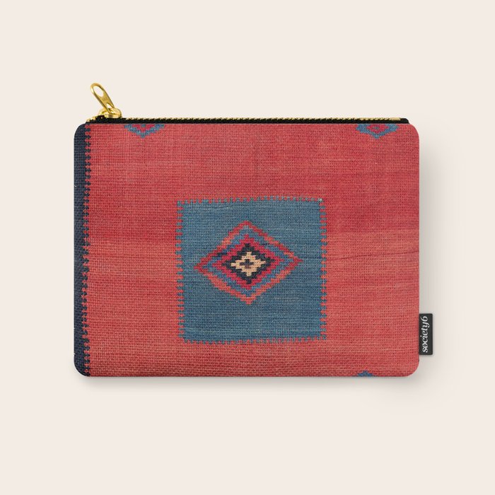 Ashar Ru Khorsi Kerman South Persian Blanket Print Carry All Pouch Gallery Image 1