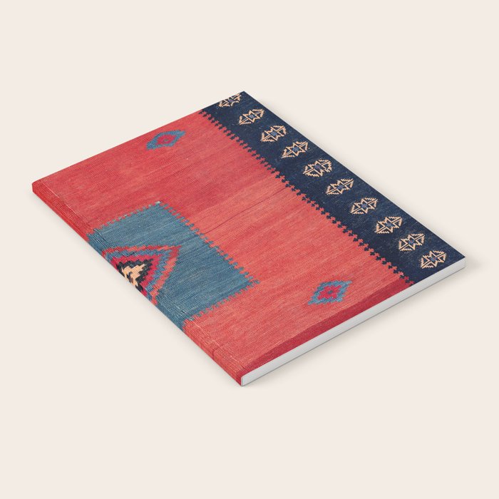 Ashar Ru Khorsi Kerman South Persian Blanket Print Notebook Gallery Image 2