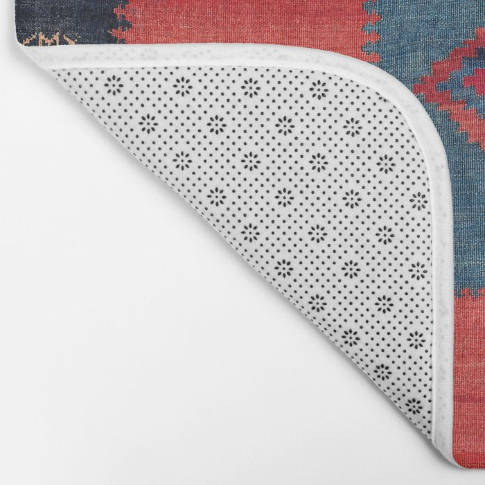 Ashar Ru Khorsi Kerman South Persian Blanket Print Bath Mat Gallery Image 2