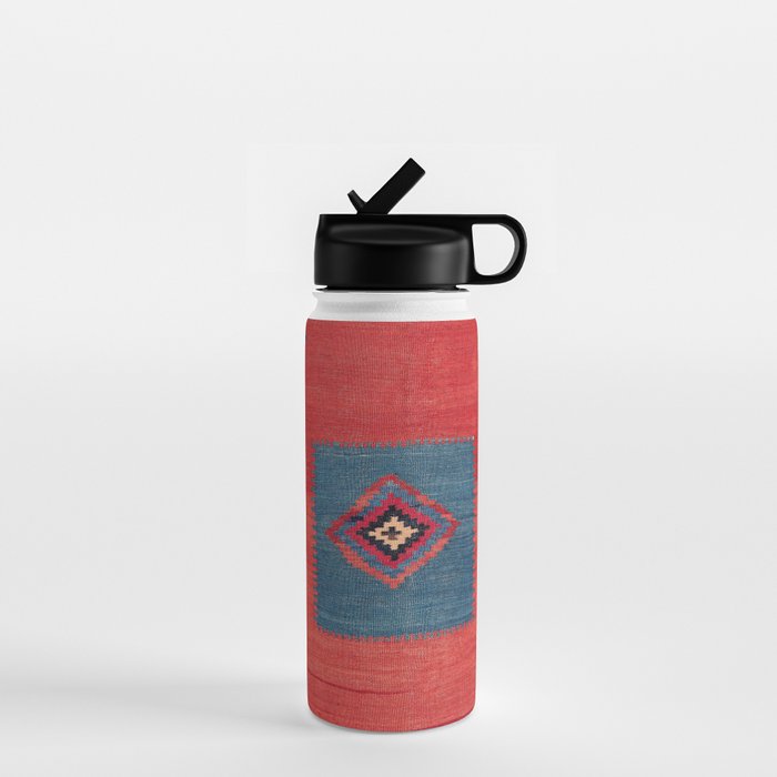 Ashar Ru Khorsi Kerman South Persian Blanket Print Water Bottle Gallery Image 1