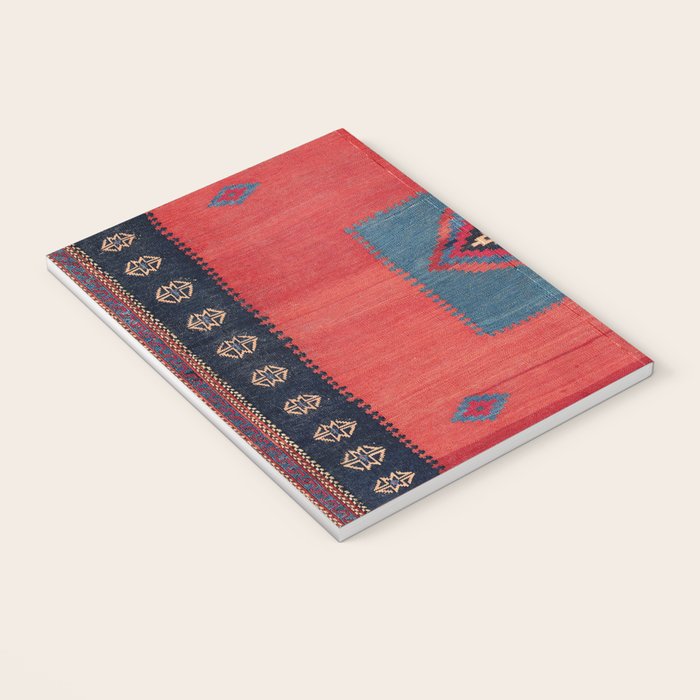 Ashar Ru Khorsi Kerman South Persian Blanket Print Notebook Gallery Image 3