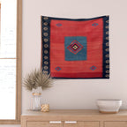 Ashar Ru Khorsi Kerman South Persian Blanket Print Wall Tapestry Gallery Image 2