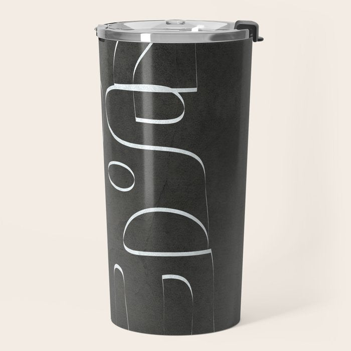 Minimal Abstract Line II Travel Mug Gallery Image 2