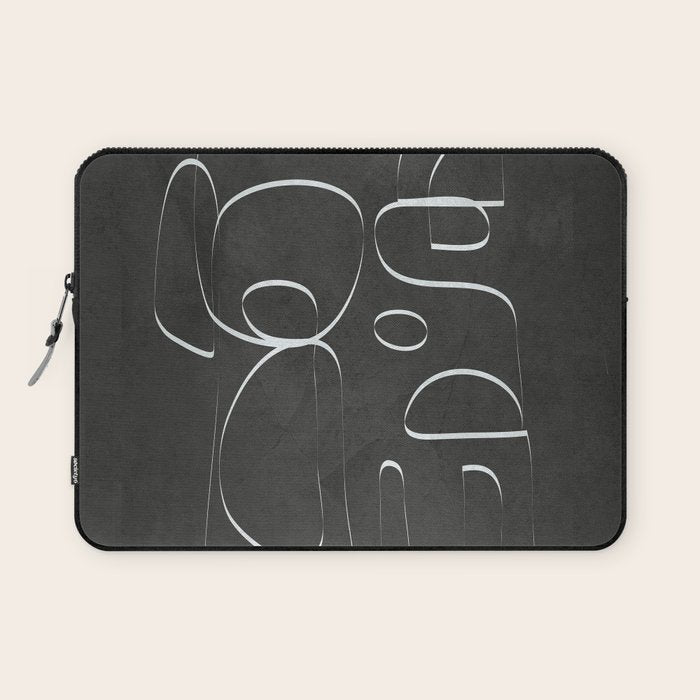 Minimal Abstract Line II Laptop Sleeve Gallery Image 1