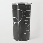 Minimal Abstract Line II Travel Mug Gallery Image 1