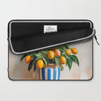  Mango Summer, India Fruits Still Life Tropical, Season Flower Pot Plants Botanical, Nature Plant Pots Blossom Juicy Painting Laptop Sleeve Gallery Image 2