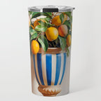  Mango Summer, India Fruits Still Life Tropical, Season Flower Pot Plants Botanical, Nature Plant Pots Blossom Juicy Painting Travel Mug Gallery Image 1