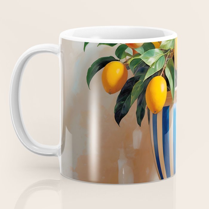  Mango Summer, India Fruits Still Life Tropical, Season Flower Pot Plants Botanical, Nature Plant Pots Blossom Juicy Painting Coffee Mug Gallery Image 3