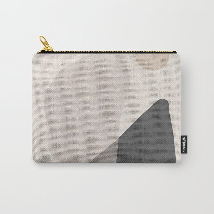 Abstract Minimal Shapes 26 Carry All Pouch Gallery Image 1