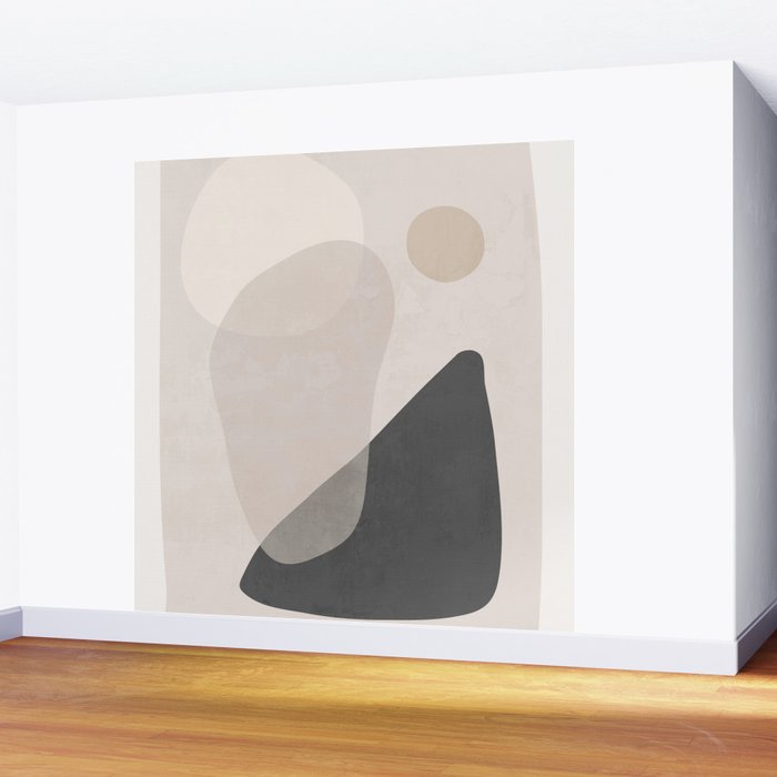 Abstract Minimal Shapes 26 Wall Mural Gallery Image 2