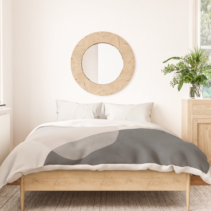 Abstract Minimal Shapes 26 Duvet Cover Gallery Image 3