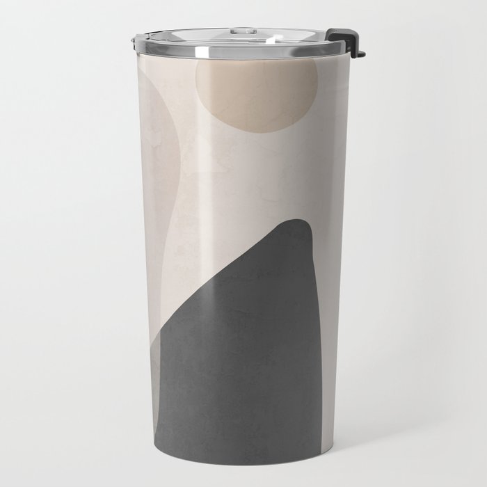 Abstract Minimal Shapes 26 Travel Mug Gallery Image 2