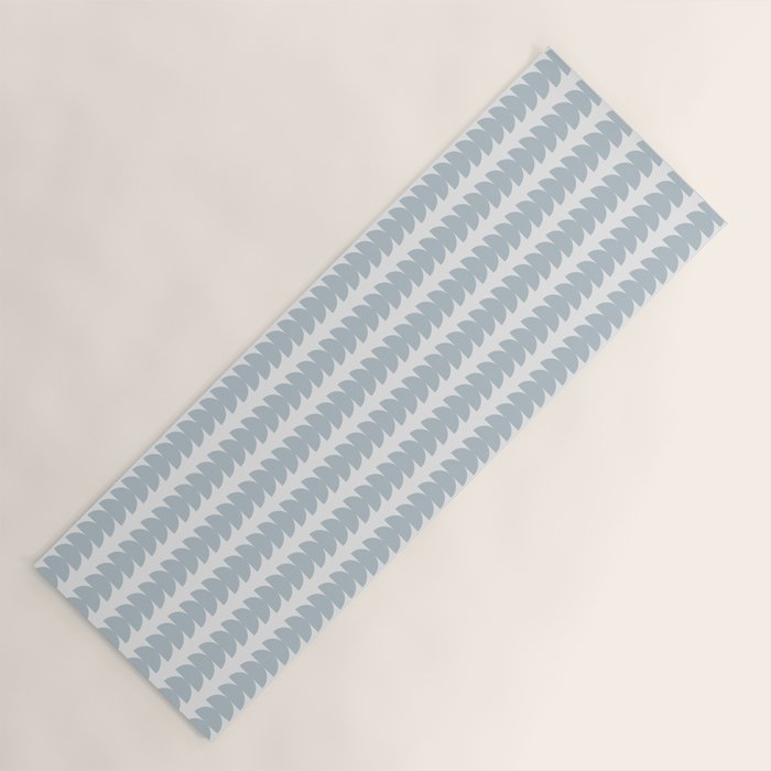 Maude Pattern - Natural Blue Yoga Mat Gallery Image 1