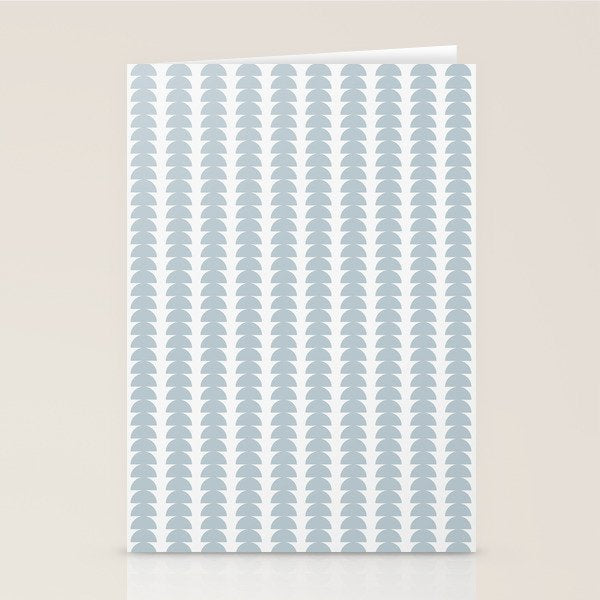Maude Pattern - Natural Blue Stationery Card Gallery Image 1