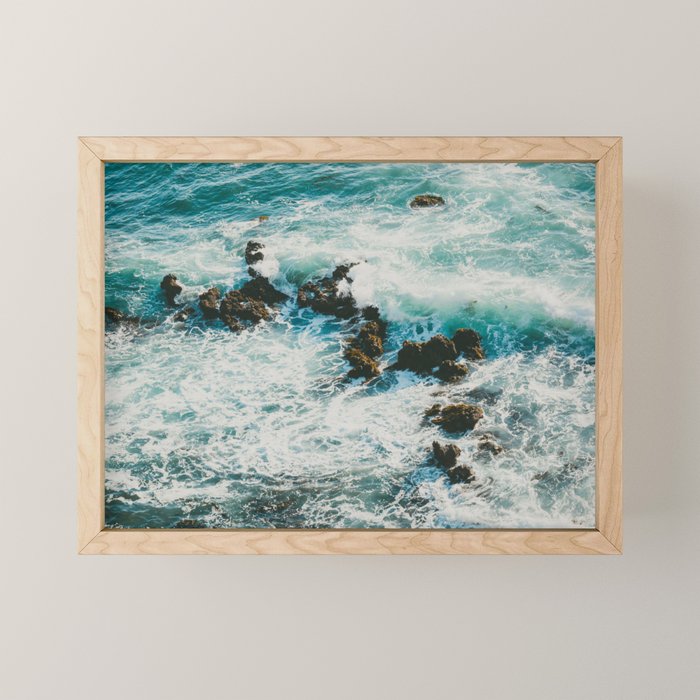 Palos Verdes Surf Mini Art Print Gallery Image 1