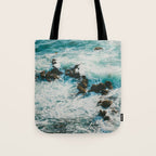 Palos Verdes Surf Tote Bag Gallery Image 1
