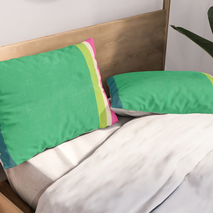 stripe study 41 Pillow Sham Gallery Image 2