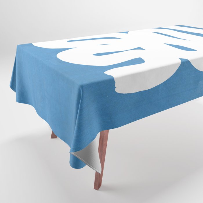 Baby Blue Wiggle Run Tablecloth Gallery Image 1