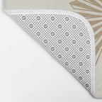 Sunburst Retro 2 - Gold Bath Mat Gallery Image 2