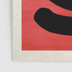 Red Round Poster Gallery Image 3