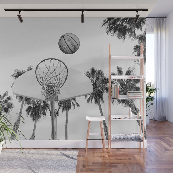 Coastal basketball Wall Mural Gallery Image 1