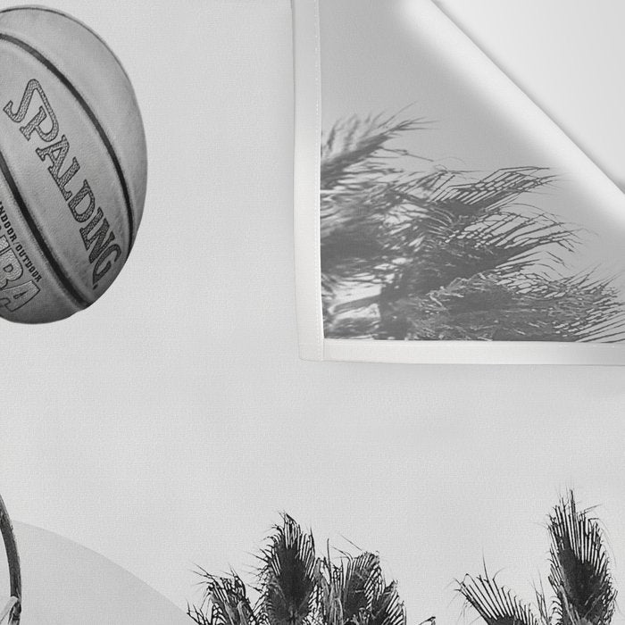 Coastal basketball Wall Tapestry Gallery Image 3