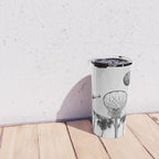 Coastal basketball Travel Mug Gallery Image 4