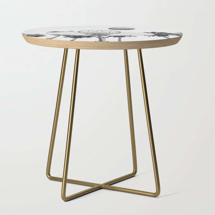 Coastal basketball Side Table Gallery Image 1