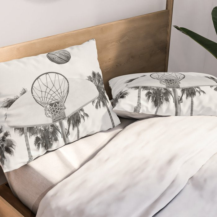 Coastal basketball Pillow Sham Gallery Image 2