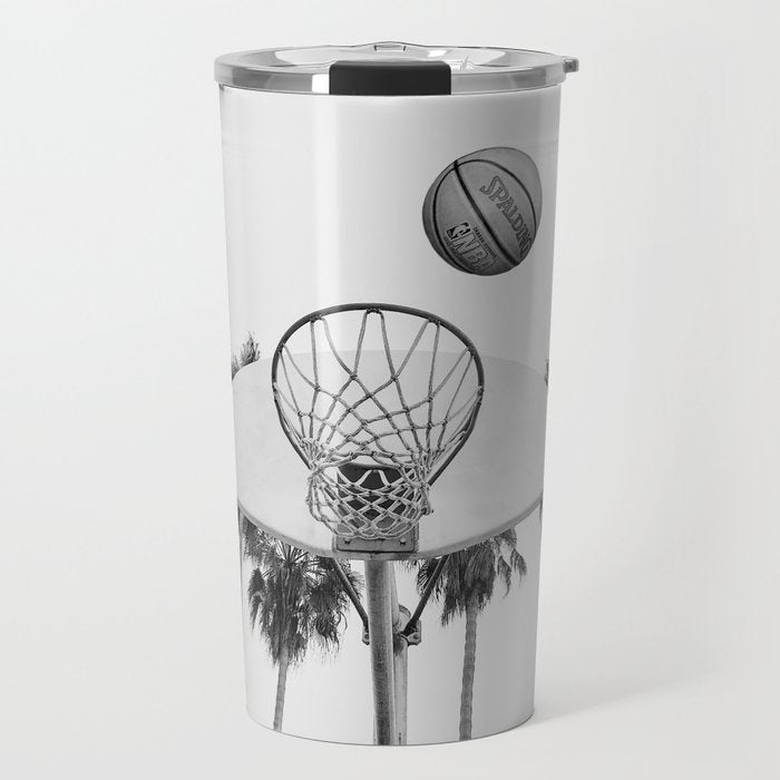 Coastal basketball Travel Mug Gallery Image 1