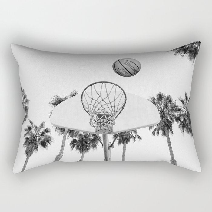 Coastal basketball Rectangular Pillow Gallery Image 1