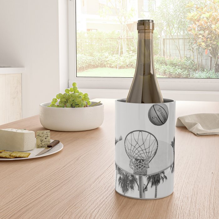 Coastal basketball Wine Chiller Gallery Image 4