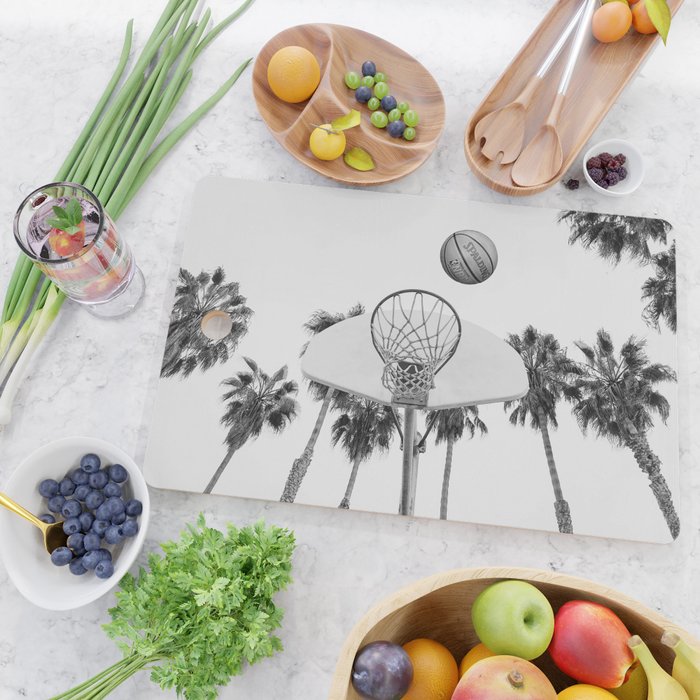 Coastal basketball Cutting Board Gallery Image 2
