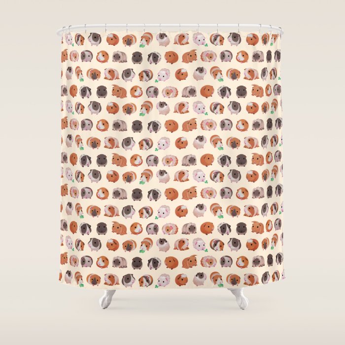 Guinea pig day Shower Curtain Gallery Image 1