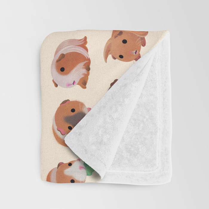 Guinea pig day Throw Blanket Gallery Image 3