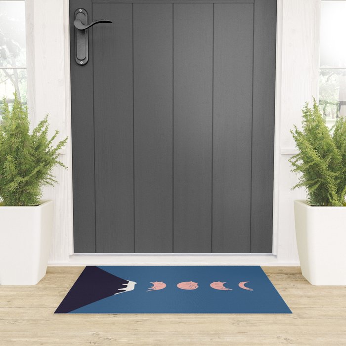 Cat Landscape 73 Welcome Mat Gallery Image 3