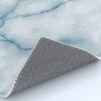 Light blue marble texture Rug Gallery Image 4