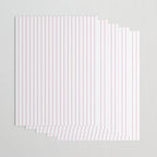 Minimal Arch XXVI White and Pink Modern Geometric Lines Wrapping Paper Gallery Image 3