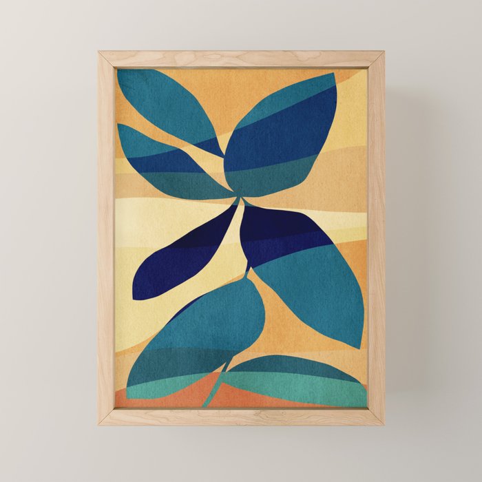 Abstract J012 Mini Art Print Gallery Image 1