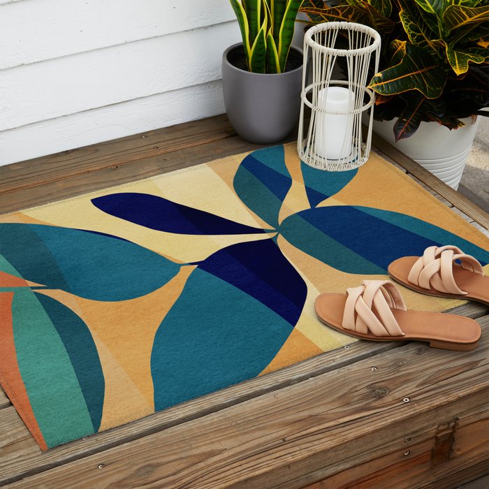 Abstract J012 Outdoor Rug Gallery Image 2