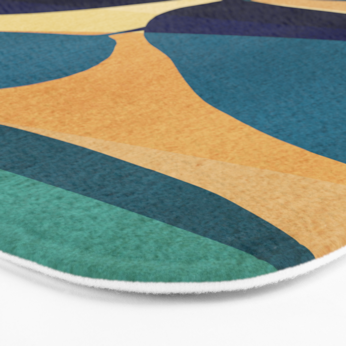 Abstract J012 Bath Mat Gallery Image 3