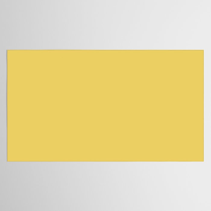 Butter Yellow Solid Color Tablecloth Gallery Image 2